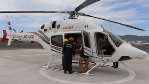 Traslados aéreos de emergencia movilizan a sistema de salud en Hidalgo