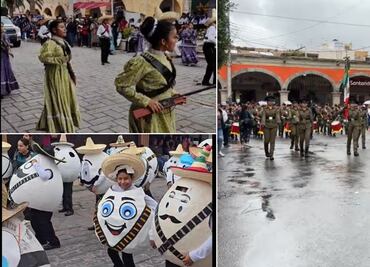 Hidalgo celebra el 114 aniversario de la Revolución Mexicana con desfiles y actos cívicos