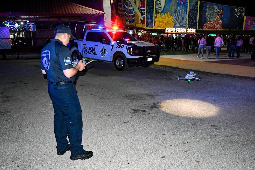 El ayuntamiento de Tulancingo se equipó con drones para poder mejorar la seguridad  I Foto: Especial