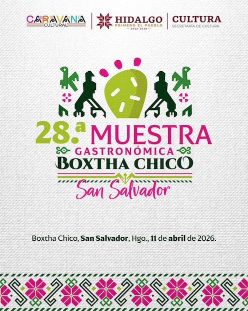 Nopal y tradición, Boxtha Chico alista su fiesta gastronómica más representativa | Cortesía: Secretaría de Cultura de Hidalgo