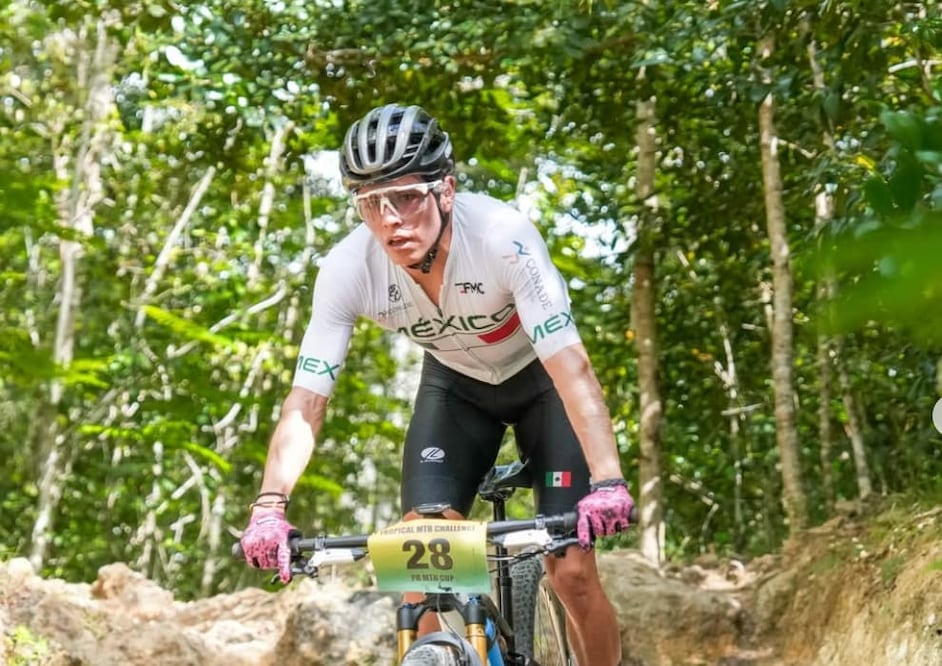 Iván Aguilar, ciclista hidalguense I Foto: ivan_aguilar_v