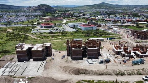 Supervisa Sedatu viviendas para estudiantes en San Agustín Tlaxiaca
