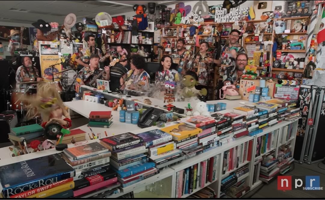 Tiny Desk de 31 Minutos | Foto: Captura de pantalla