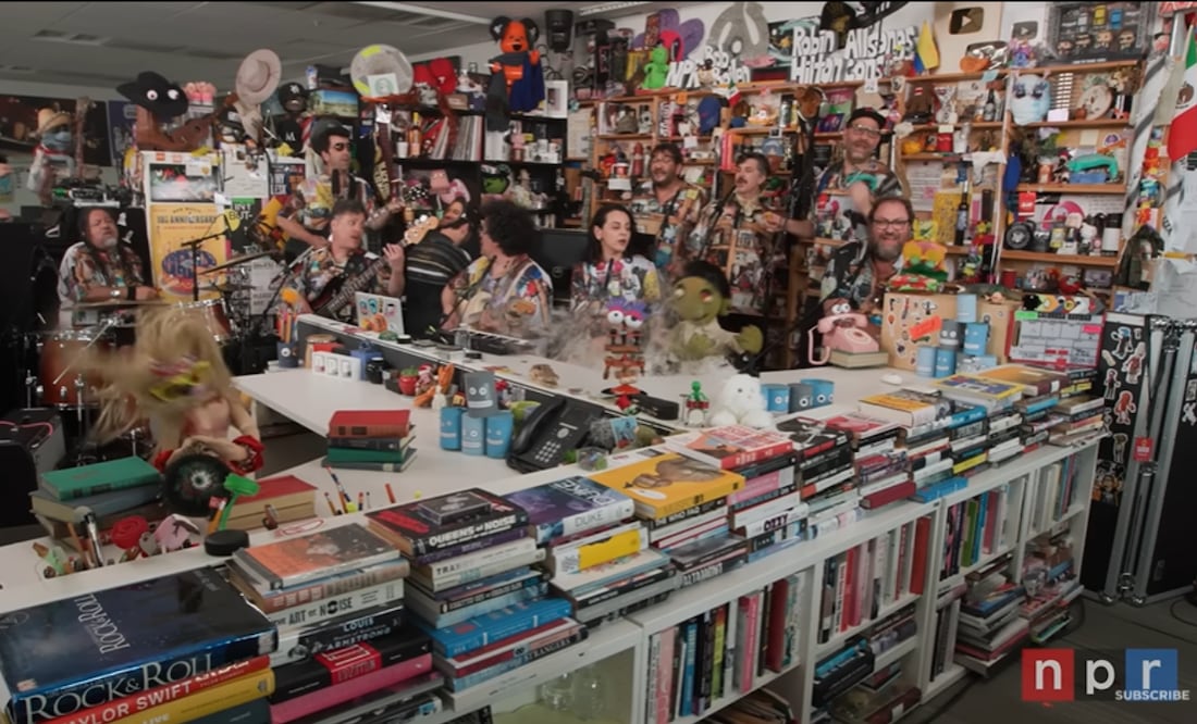 Tiny Desk de 31 Minutos | Foto: Captura de pantalla