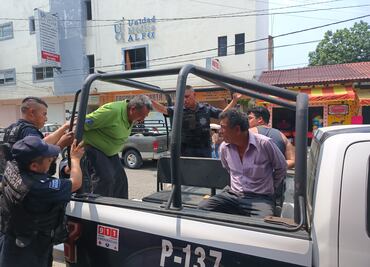 Caen cuatro presuntos extorsionadores en Huejutla