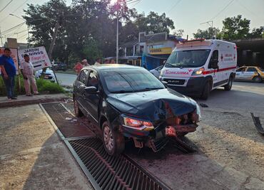 Automovilista huye tras atropellar a adulto mayor en Huejutla