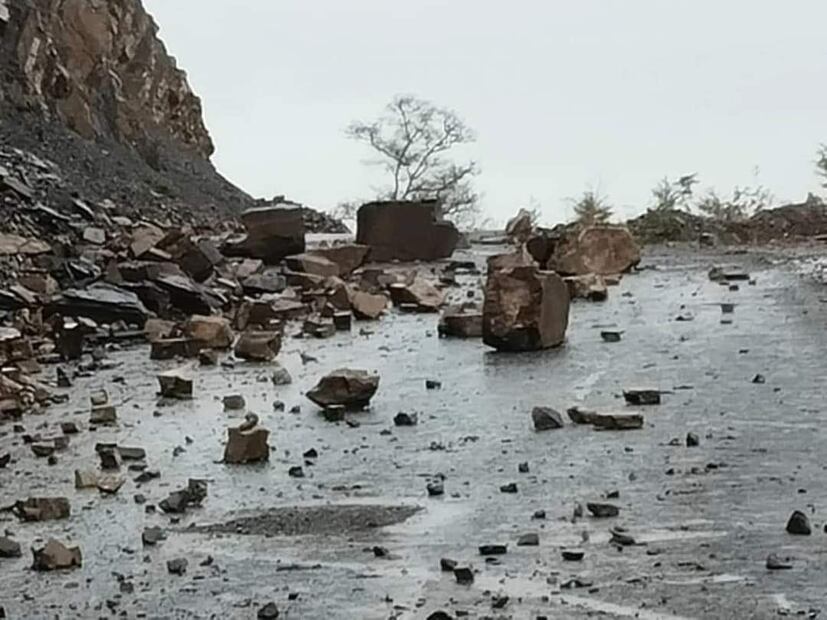 Lluvias del ciclón Alberto dejó fallas en suministro eléctrico, caída de piedras y árboles | Foto: Especial