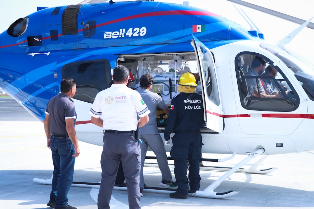 La coordinación entre autoridades de salud y personal médico permitió realizar el traslado oportunamente para salvaguardar la vida de ambas recién nacidas | Foto: SSH
