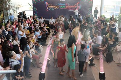 Realizan pasarela incluyente por el Día del Tenango