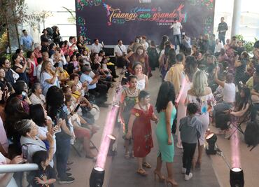 Realizan pasarela incluyente por el Día del Tenango