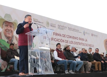 Invasión en derecho de vía afecta proyecto ferroviario AIFA-Pachuca, anuncia Julio Menchaca