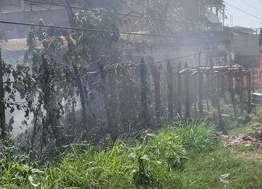 Pide bomberos evitar quema de basura para impedir riesgo de incendios