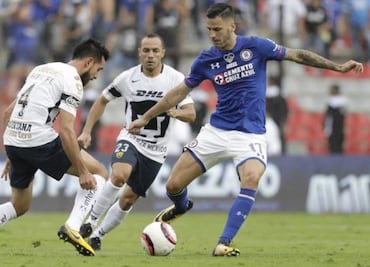 Pumas y Cruz Azul, con el tiempo en contra