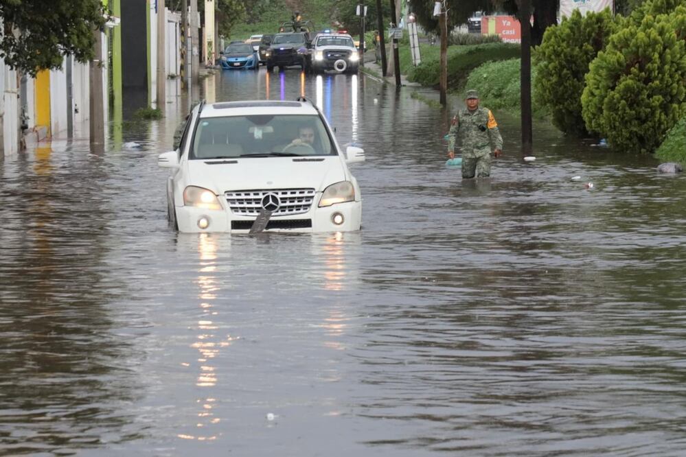 Para remediar los problemas de inundaciones en Mineral de la Reforma, principalmente de la zona sur del municipio, se requiere una red de drenes pluvias que canalicen el agua de lluvia y la desfoguen. I foto: Luis Soriano