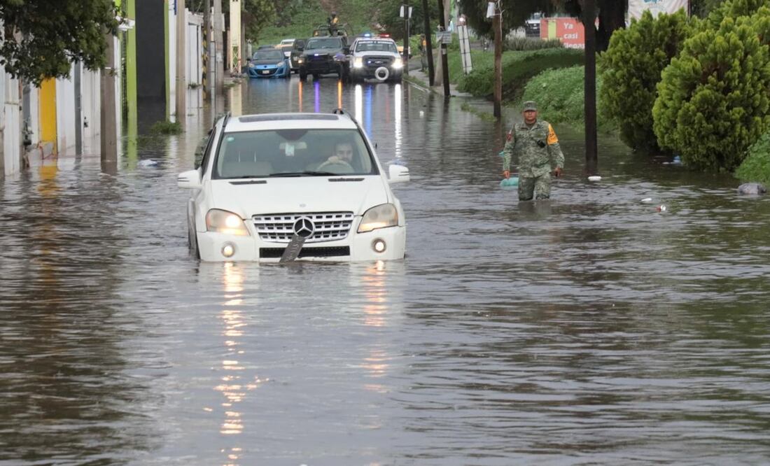 Para remediar los problemas de inundaciones en Mineral de la Reforma, principalmente de la zona sur del municipio, se requiere una red de drenes pluvias que canalicen el agua de lluvia y la desfoguen. I foto: Luis Soriano