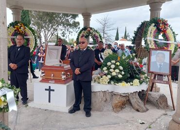 “Cuídense mucho, tienen un trabajo muy difícil”; sepultan a Paulino, agente de investigación
