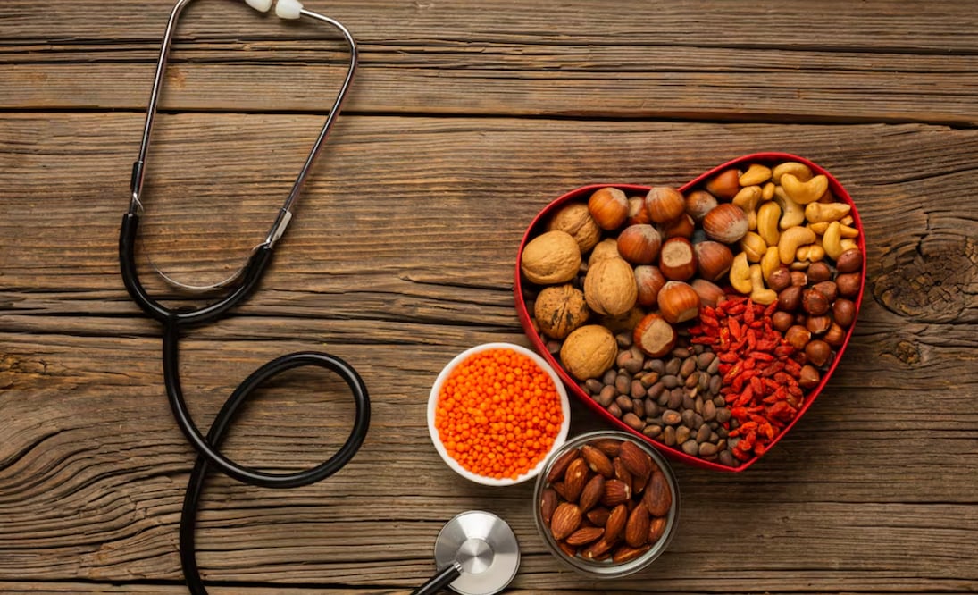 Una dieta saludable es importante para cuidar el corazón. Foto: Freepik