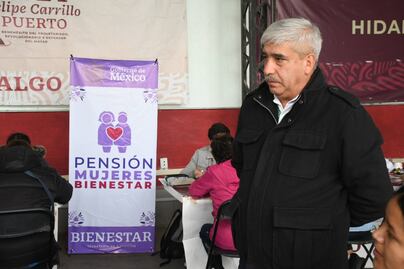 Inicia registro para la Pensión Mujeres Bienestar en 23 municipios de Hidalgo