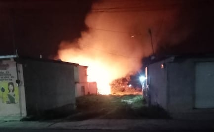 Incendio consume cocina comunitaria en Los Reyes, Acaxochitlán