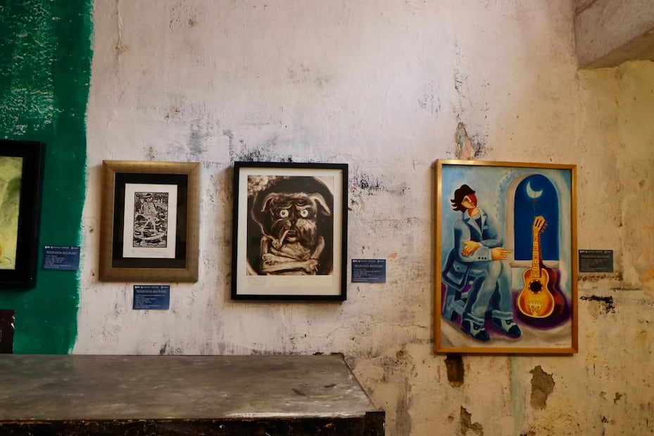 La excárcel distrital de Tizayuca se convierte nuevamente en un espacio para la cultura con la inauguración de la exposición Resonancia Imaginaria I Foto: Javier Quezada