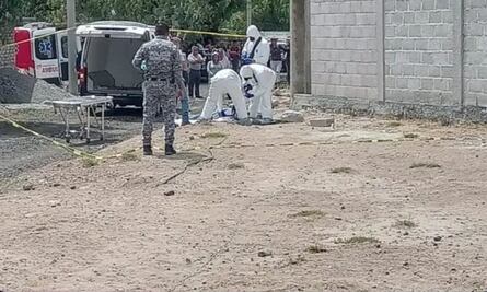 Asesinan a un albañil en una construcción de Villa Tezontepec