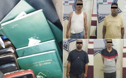 Detienen a 4 hombres implicados en la privación de la libertad de 14 extranjeros