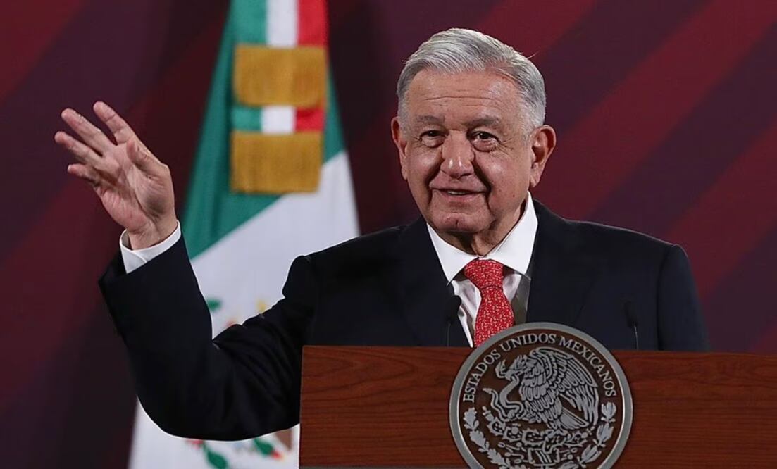 “¡Ánimo, Ánimo! Ya estamos por entrar al `Guadalupe-Reyes´, y empieza el espíritu navideño”, dijo el Presidente | Foto: El Universal