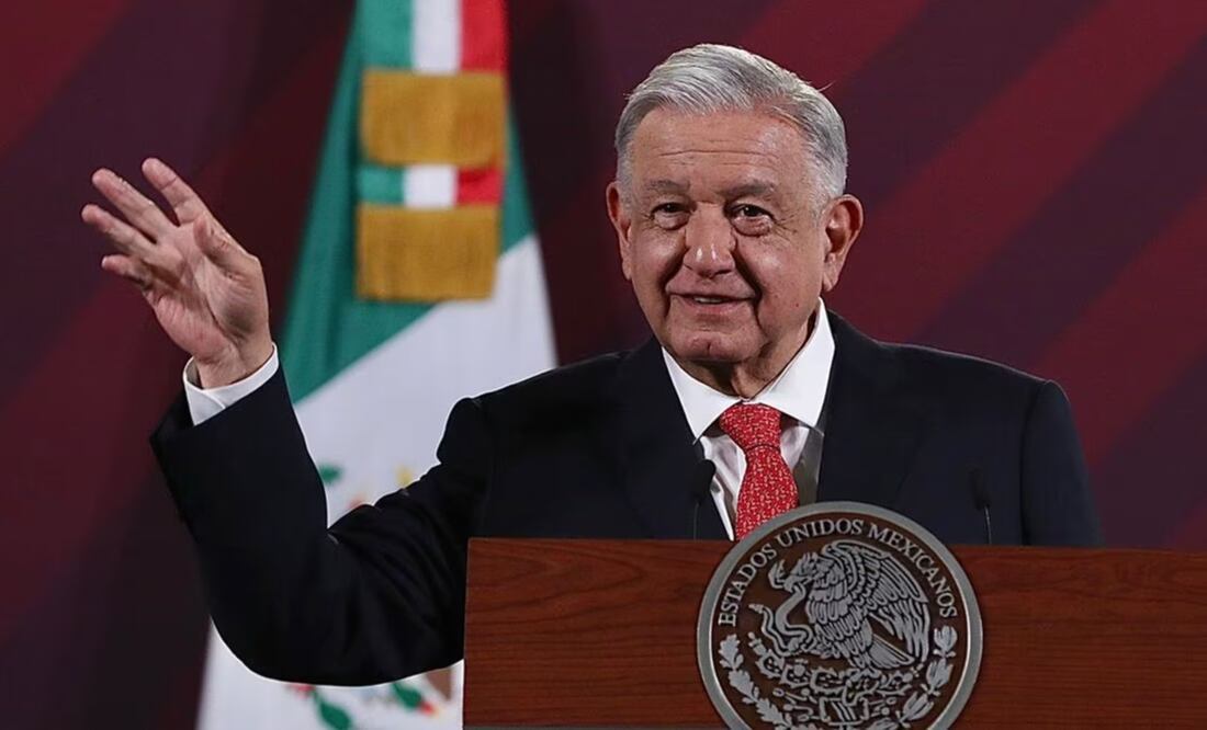 “¡Ánimo, Ánimo! Ya estamos por entrar al `Guadalupe-Reyes´, y empieza el espíritu navideño”, dijo el Presidente | Foto: El Universal