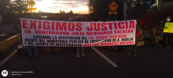 Inician carpeta de investigación contra MP de Zacualtipán 