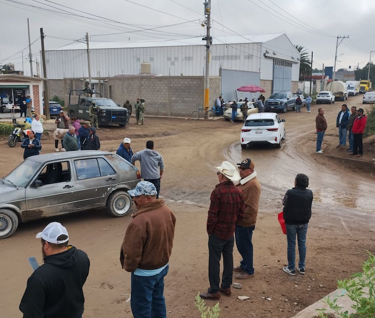 Manifestación tren AIFA-Pachuca en Huitzila I Fotos Javier Quezada