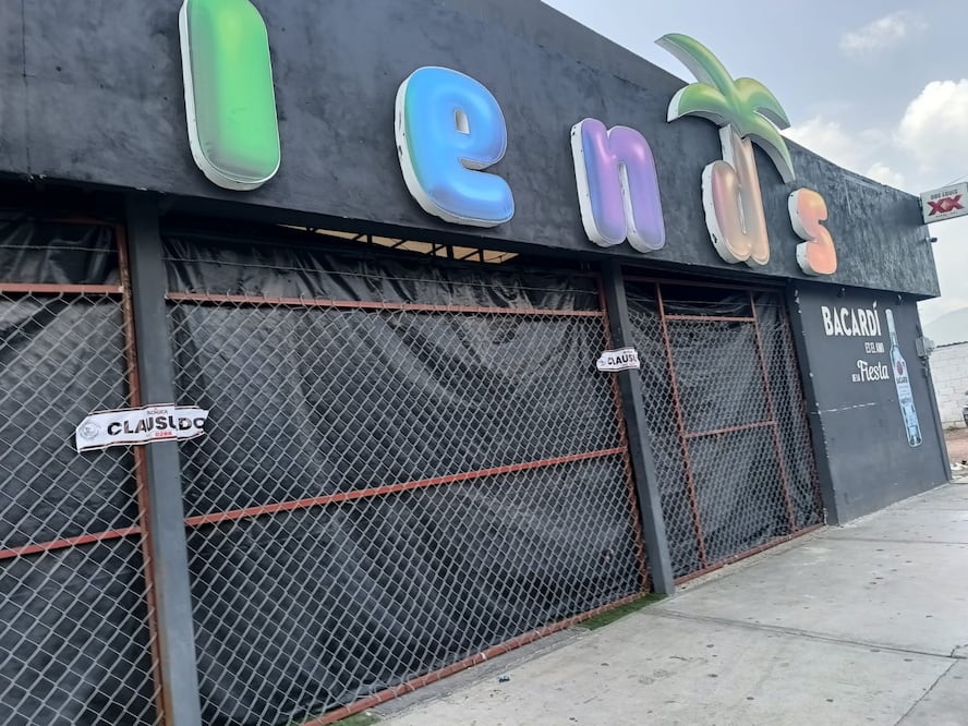 El Bar Friends fue clausurado  I Foto: Lourdes Naranjo