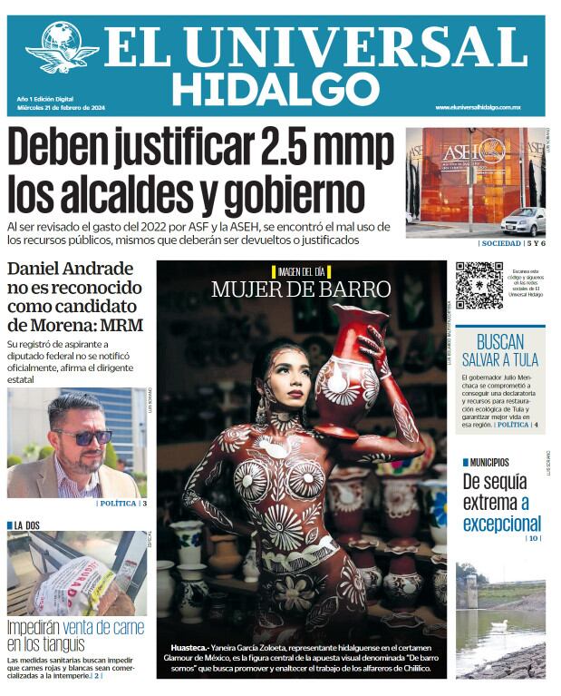 El Universal Hidalgo 210224