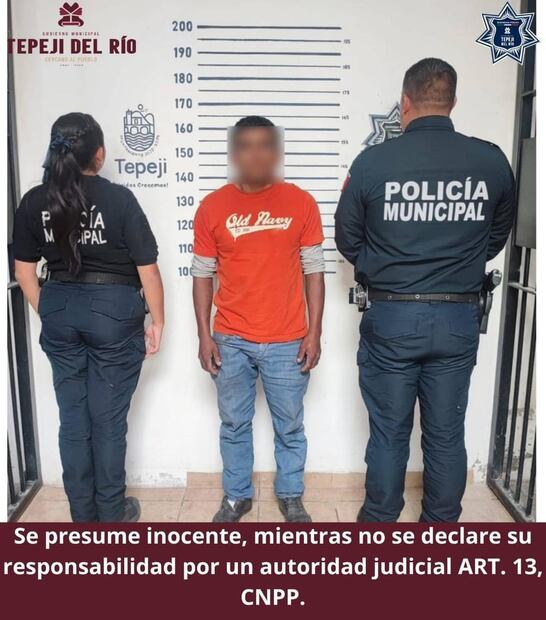 Detienen a presunto narcomenudista en motocicleta en Tepeji del Río | Foto: Especial