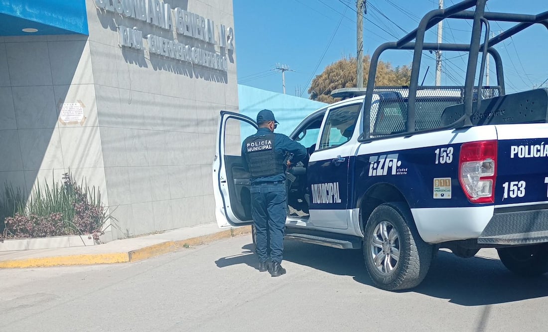 Escuela secundaria Raúl Guerrero Guerrero I Foto: Especial