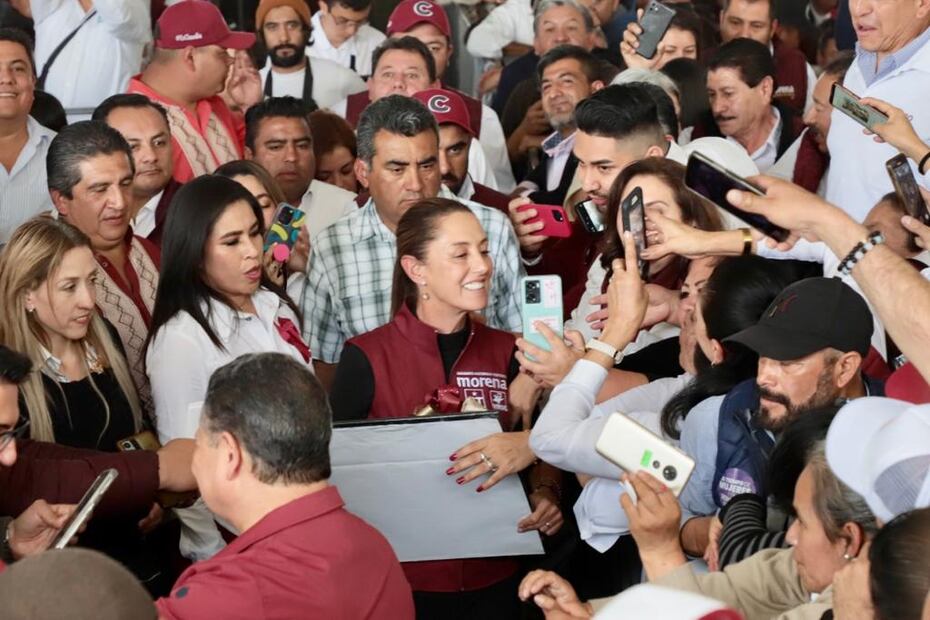 Claudia Sheinbaum pide se conformen comités de defensa desde los hogares | Foto: Luis Soriano