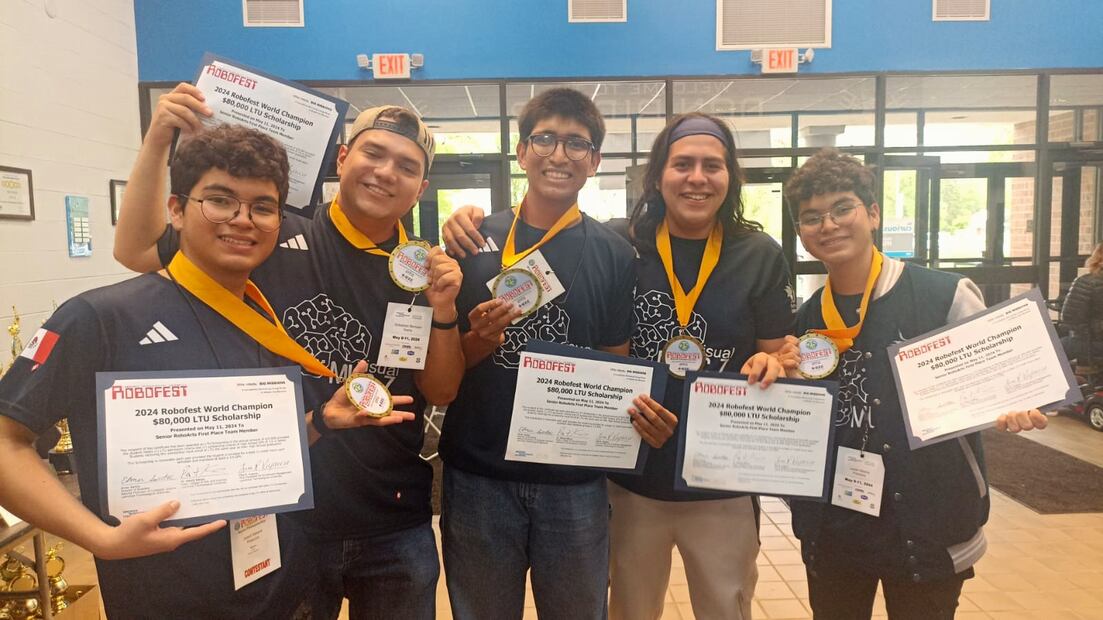 Estudiantes de la UAEH conquistan el Robofest World Championship por tercera vez | Foto: UAEH