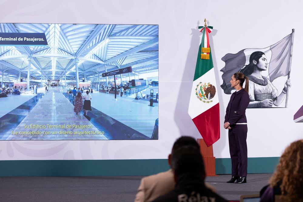 La presidenta de México, Claudia Sheinbaum, en su conferencia de este viernes 20 de diciembre de 2024 en Palacio Nacional | Foto: Especial