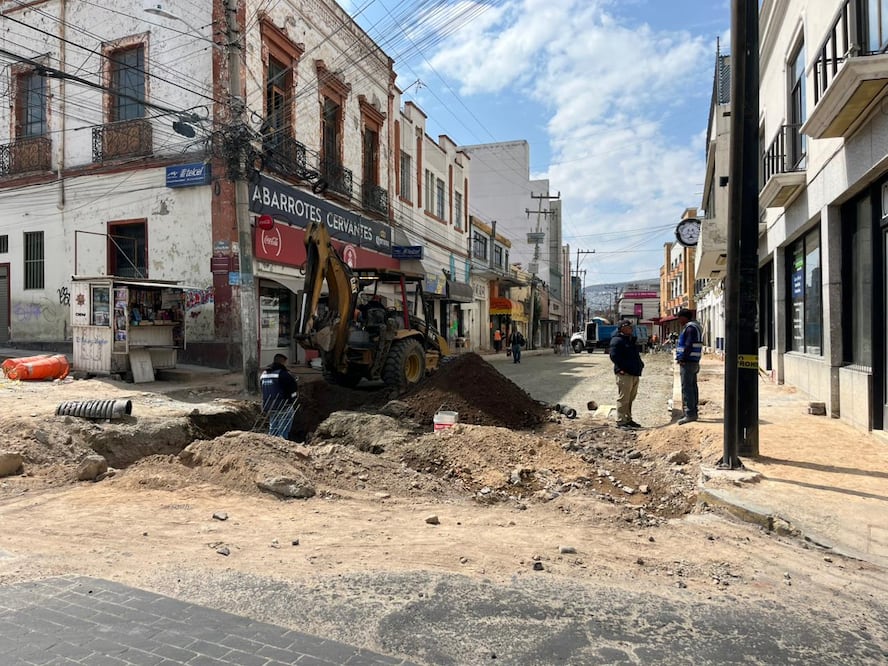 El ayuntamiento de Pachuca realiza 38 obras en calles | Foto: Ricardo Calleja