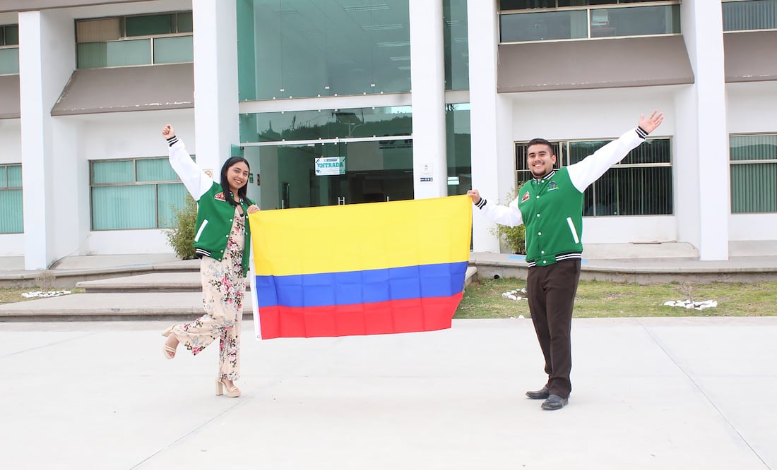 Yamilet Chávez y Misael Trejo, dos destacados estudiantes de la carrera de Mantenimiento Industrial de la UTMZ, viajaron al extranjero para vivir una experiencia de aprendizaje y crecimiento profesional.
Foto: Gobierno de Hidalgo