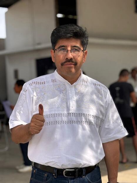 Hugo Aguilar, abogado mixteco I Foto: Especial