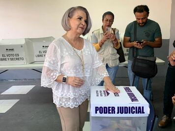 Rebeca Aladro confía en jornada electoral pacífica; defendió no pedir licencia para hacer campaña 