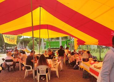 Luce vacío puesto de barbacoa tras rumor en Tizayuca