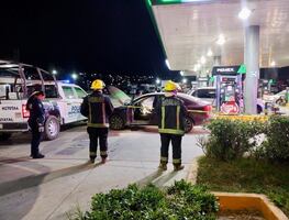 Explosión en gasolinera del sur de Pachuca deja una persona herida