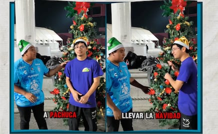 Comunidad pachuqueña arma su propio árbol navideño ante la ausencia del tradicional encendido