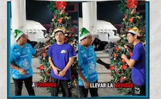 Comunidad pachuqueña arma su propio árbol navideño ante la ausencia del tradicional encendido