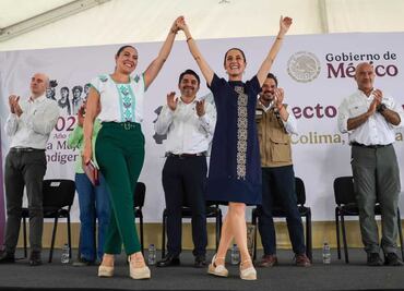 Claudia Sheinbaum recorre Nayarit, Michoacán y Colima en su tercera gira nacional