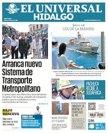 Portada El Universal Hidalgo 2/6/26