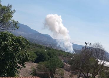 Explosión de pirotecnia en Santiago de Anaya