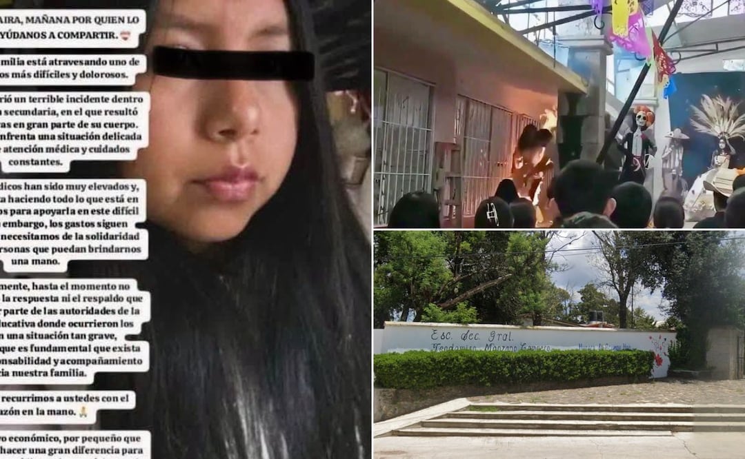 ¡Solicitan donadores de sangre para Zaira, estudiante quemada en Huasca! Captura de video | Foto: Google Maps