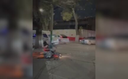 Conductor se da a la fuga tras atropellar a motociclista en Tulancingo